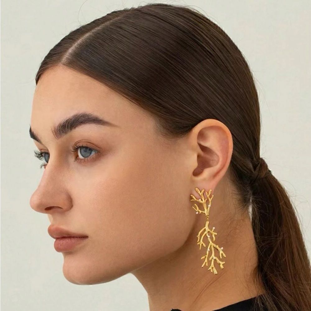 Bohemian drop earrings A577
